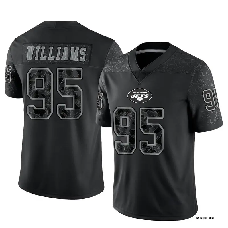 Men's Nike Quinnen Williams Gotham Green New York Jets Game Jersey Size: Small