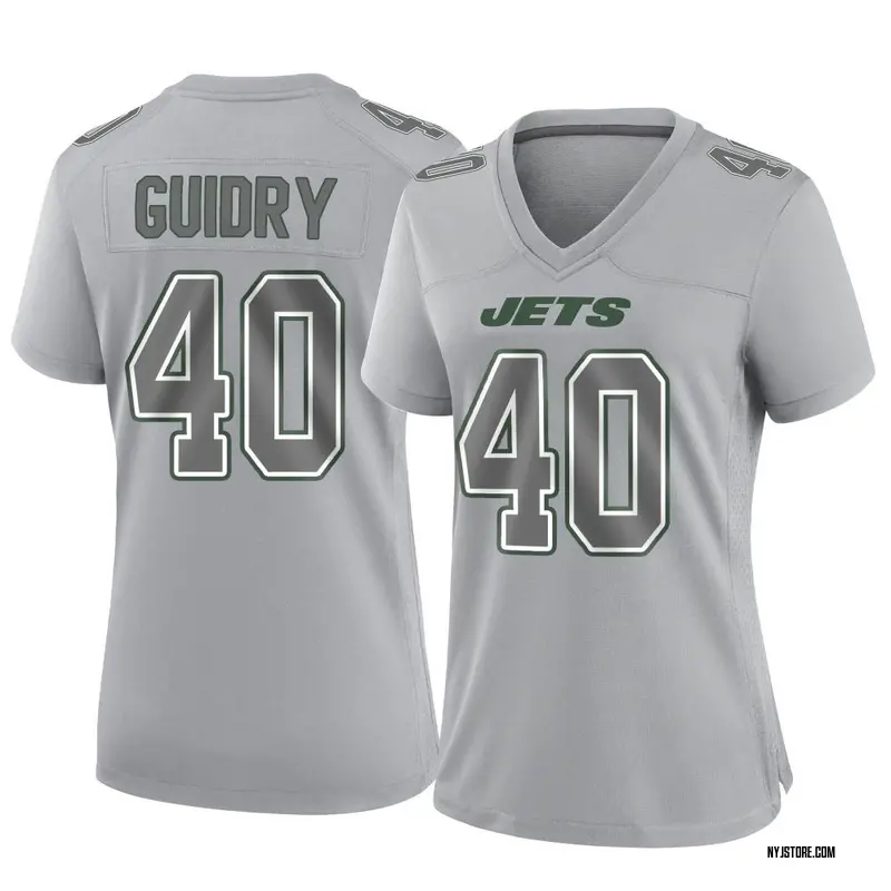 Javelin Guidry Men's Nike Gotham Green New York Jets Game Custom Jersey Size: 3XL