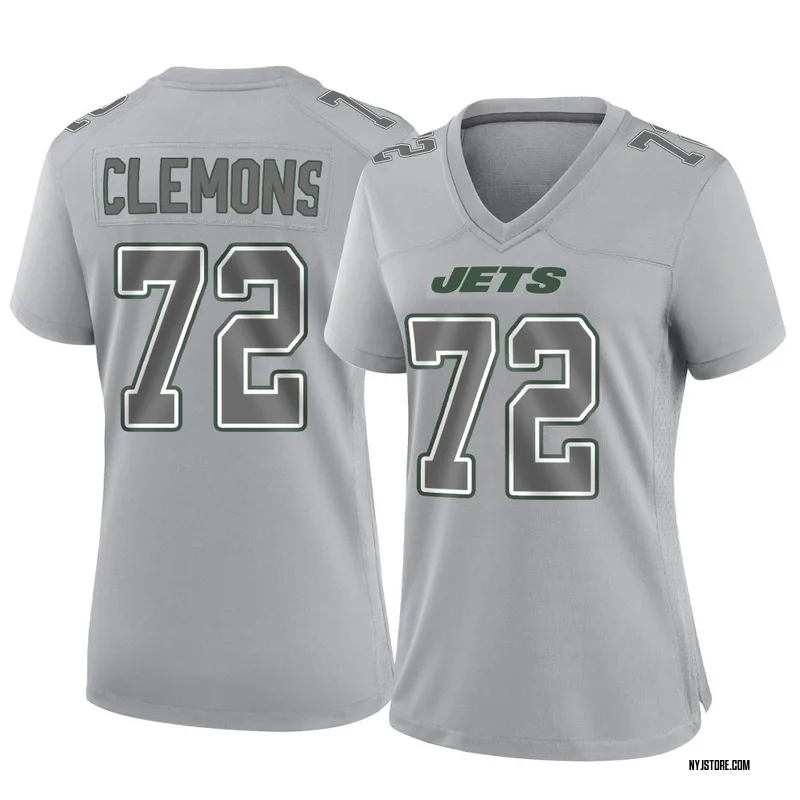 Men's Nike Micheal Clemons Gotham Green New York Jets Game Player Jersey