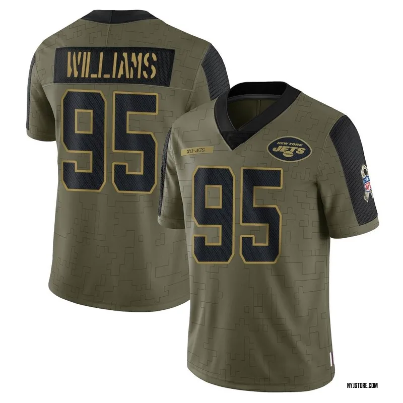 New York Jets Road Game Jersey - Quinnen Williams - Mens