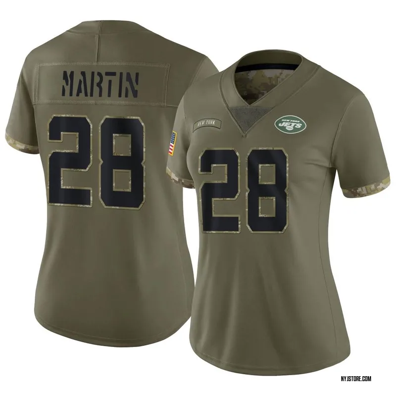 Reebok NFL Women's New York Jets Curtis Martin #28 One Shoulder Jersey –  Fanletic