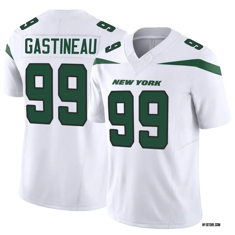 Jets Mark Gastineau Jersey Gray 99 Men's Legend Edition Inverted