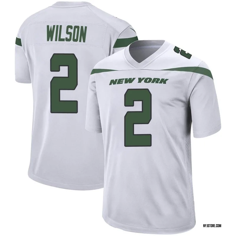 Nike Men's Zach Wilson Stealth Black New York Jets Vapor Limited Jersey