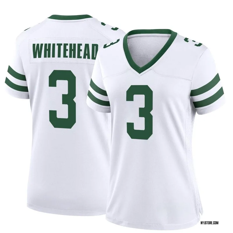 Men's Nike Jordan Whitehead Gotham Green New York Jets Game Player Jersey